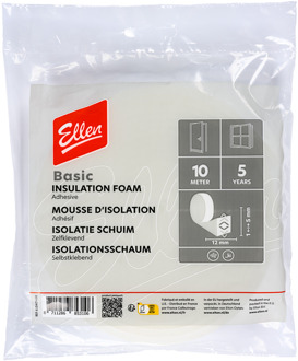 Ellen Tochtband Schuim | 12x6mm 10m - 620401450