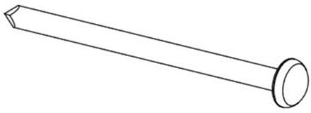 Ellen Tochtstripnagels | Gegalvaniseerd | 1.6x25mm | 55 stuks - 850100050