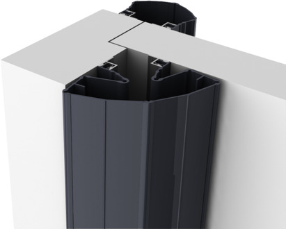 Ellen Vingerbeschermingsprofiel FINPROTECT+ 50-90 ZWART 250 - 805304250