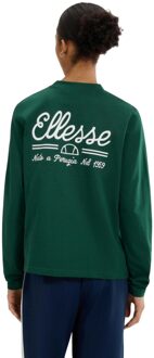 ELLESSE Dames Antoine Langslavens T-shirt (Donkergroen) - maat EU 36 / UK 8