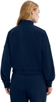 ELLESSE Dames Carrera Quarter Zip Sweatshirt (Marineblauw) - maat EU 38 / UK 10 Navy