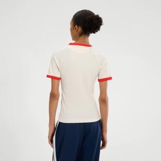 ELLESSE Dames Etchemin Slim T-Shirt (Off White) - maat EU 38 / UK 10 Gebroken wit