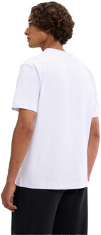 ELLESSE Heren Acciano T-Shirt (Wit) - XS