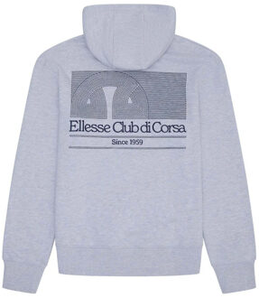 ELLESSE Heren Club Di Corsa Hoodie (Lichtgrijs) - maat XL