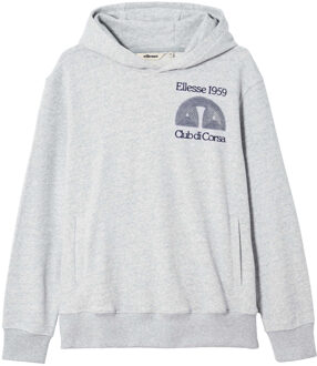ELLESSE Heren Club Di Corsa Hoodie (Lichtgrijs Melange) - XS