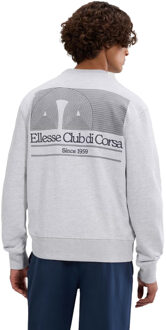 ELLESSE Heren Club Di Corsa Sweatshirt (Lichtgrijs)