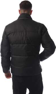 ELLESSE Heren Ellesse Black Badge Puffer Jacket in Zwart - maat XL
