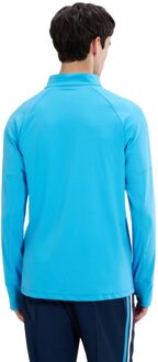 ELLESSE Heren Musica Kwart Rits Langsleeve T-shirt (Blauw) - S
