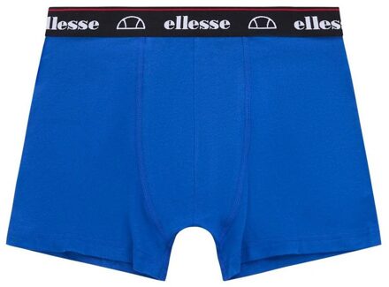 ELLESSE Heren Muxel885 Boxer Shorts (Verpakking van 3) (Zwart/Navy/Blauw) - maat L