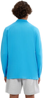 ELLESSE Heren Nerola Langsleeve Polo Shirt (Blauw) - maat XS