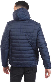 ELLESSE Heren Revuelto Pufferjas (Marine) - maat M Navy