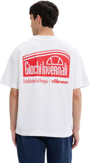 ELLESSE Heren Suaven T-Shirt (Wit) - maat XS