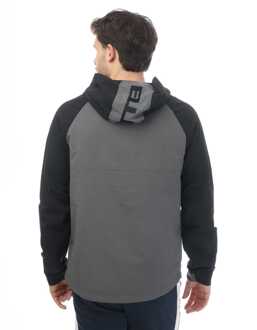 ELLESSE Men's Ellesse Joi OH Jacket in Black - maat S Zwart