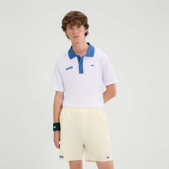 ELLESSE Orelo Polo Heren-Wit,Blauw - XL