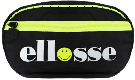 ELLESSE Piollo Heren Zwart/Groen heuptas Veelkleurig