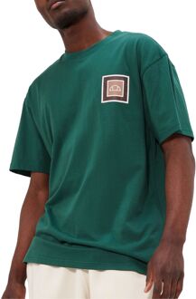 ELLESSE Portier Shirt Heren groen - bruin - wit - L