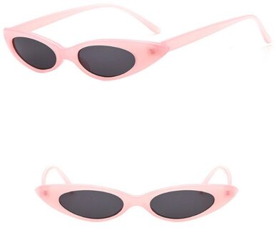 Elliptische Frame Kat Brillen Trend Oceaan Film Zonnebril Druppelvormige Voor Driver Populaire Auto Rijden Bril roze