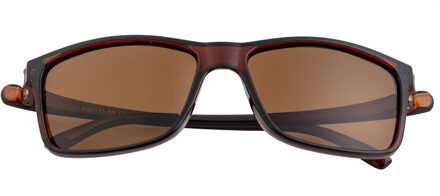 Ellis gepolariseerde zonnebril - maat Bruin