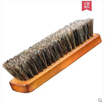 Elm Paard Haar Borstel Grote Borstel Lederen Schoen Borstel Olie Polijsten Borstel Houten Schoen Borstel