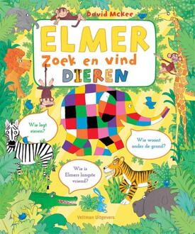 Elmer zoek en vind - dieren -  David McKee (ISBN: 9789048322312)