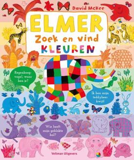 Elmer Zoek En Vind - Kleuren - David McKee