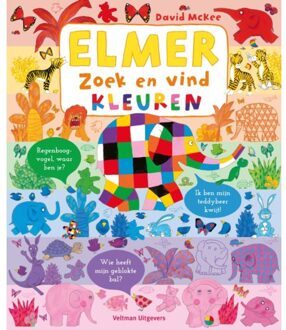 Elmer Zoek En Vind - Kleuren - David McKee