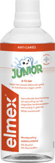 Elmex Junior - Mondwater - Milde Muntsmaak - 400ml