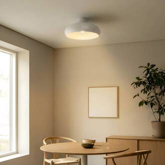 Elover plafondlamp, beige, Ø 45 cm, ijzer