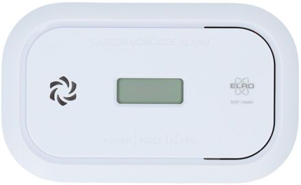 Elro Koolmonoxidemelder - 10 Jaar Batterij - Wit