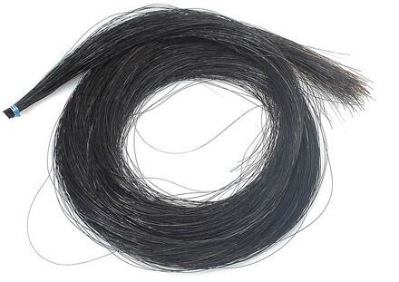 ELS BH-BA-BK strijkstokhaar voor contrabas strijkstokhaar voor contrabas, 71cm, 10gr, black quality