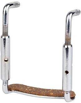 ELS CRV-26 kinhouder klem voor viool kinhouder klem voor viool, 26 mm., chroom, geschikt voor 4/4 viool