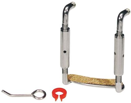 ELS CSV-14 kinhouder klem voor viool kinhouder klem voor viool, 1/4, Duitse kwaliteit
