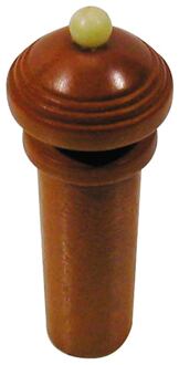 ELS EV44BW2 viool eindpin 4/4 viool eindpin 4/4, palmhout, witte bal, medium