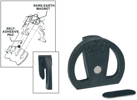 ELS MC-275-RU cello demper cello demper, bech model, rubber, met magneet
