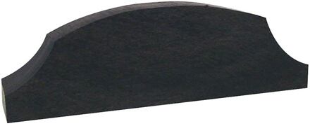 ELS NB-FIN topkam voor contrabas topkam voor contrabas, ebben, gevormd