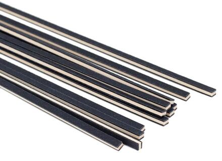 ELS PB-39-FMF contrabas inleg contrabas inleg, vezel-esdoorn-vezel 12-pack, 80cm, 0,5-1,2-0,5mm.