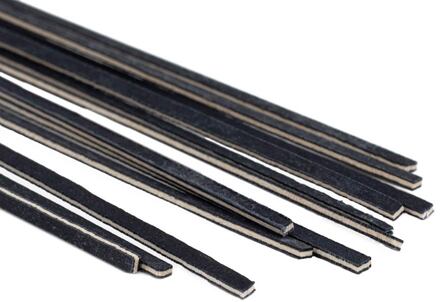 ELS PV-36-FMF viool inleg viool inleg, vezel-esdoorn-vezel 12-pack, 80cm, 0,3-0,6-0,3mm.