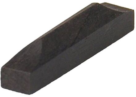 ELS SVPK-FIN12 zadel verpakking (6 stuks) voor viool 1/2 zadel verpakking (6 stuks) voor viool 1/2, gevormd, in ebben