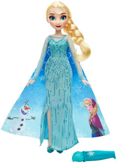 Elsa met Magische Jurk - Pop