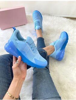 Elseshoes Vrouwen Blauw Sneakers 36