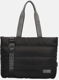 Elske Laptopbag black damestas Zwart - H 30 x B 40 x D 13 cm