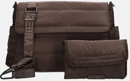 Elske luiertas donkerbruin