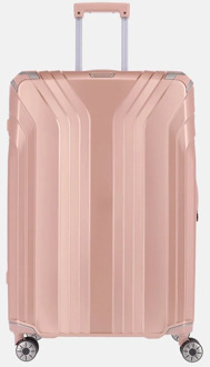 Elvaa 4 Wiel Trolley L 77 cm Roségold pink