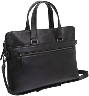 Elvas Laptopbag black Zwart - H 31 x B 40 x D 8 cm