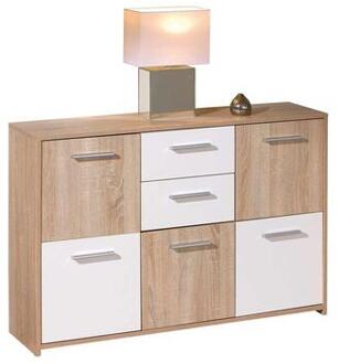 Elvezia - Dressoir - Bruin - Hout/Metaal