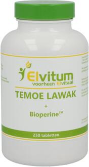 Elvitaal Temoe Lawak - 250 tabletten - Kruidenpreparaat - Voedingssupplement