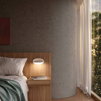 Ely LED inbouw-wandlamp met touchdimmer wit