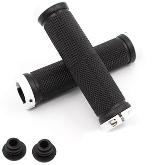 Elyon Stuur Grips Anti-Skid Rubber Fietsen Afsluitbare Handgreep Voor Fiets Mtb Bmx Road Fiets Rubber Stuur wit
