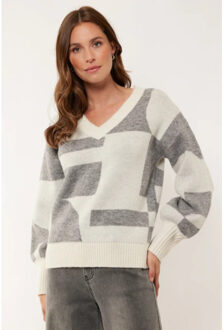 Elzana pullover Wit - L