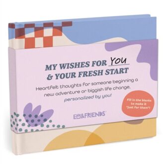 Em & Friends My Wishes For Your Fresh Start Fill-In Books - Em & Friends